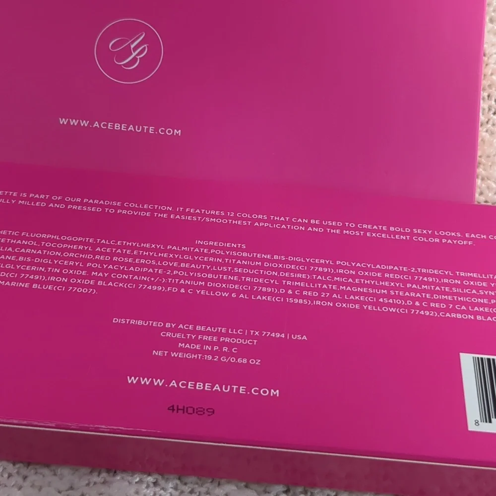 Ace Beautē Blossom Passion Palette, 19.2g/0.68oz - Picture 12 of 13